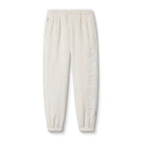 0692. Sherpa Recovery Sweats - Ivory Cream/White