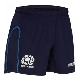 2018-2019 Scotland Macron Alternate Rugby Shorts (Navy) - Kids