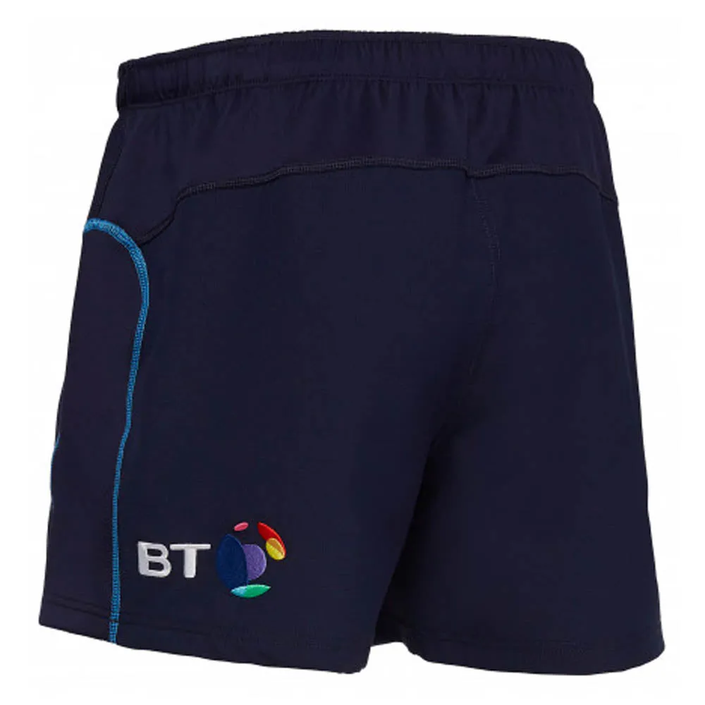 2018-2019 Scotland Macron Alternate Rugby Shorts (Navy) - Kids