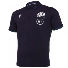 2019-2020 Scotland Home SS Cotton Rugby Shirt