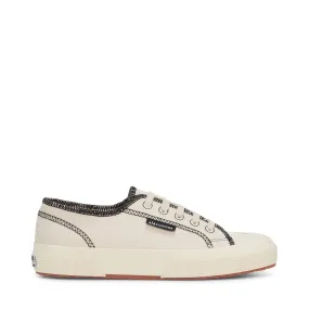 2294 Drill Overlock Stitching Sneakers - Raw Off White