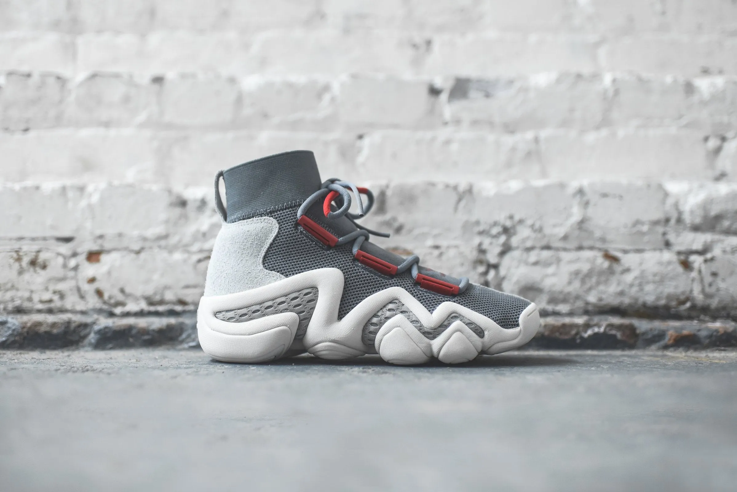 adidas Consortium Crazy 8 ADV - Grey / Red / Sesame