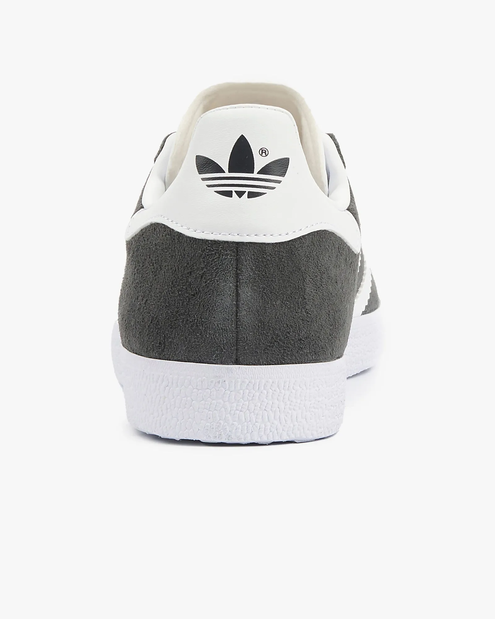 Adidas Gazelle - Dark Grey Heather / White