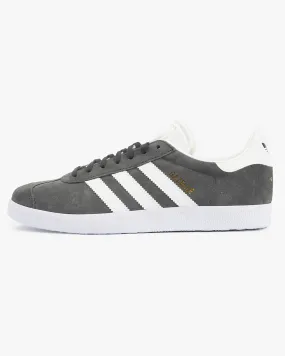 Adidas Gazelle - Dark Grey Heather / White