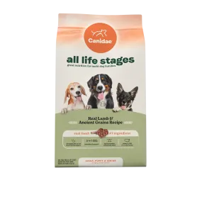 All Life Stages Dry Dog Food, Real Lamb & Ancient Grains Recipe