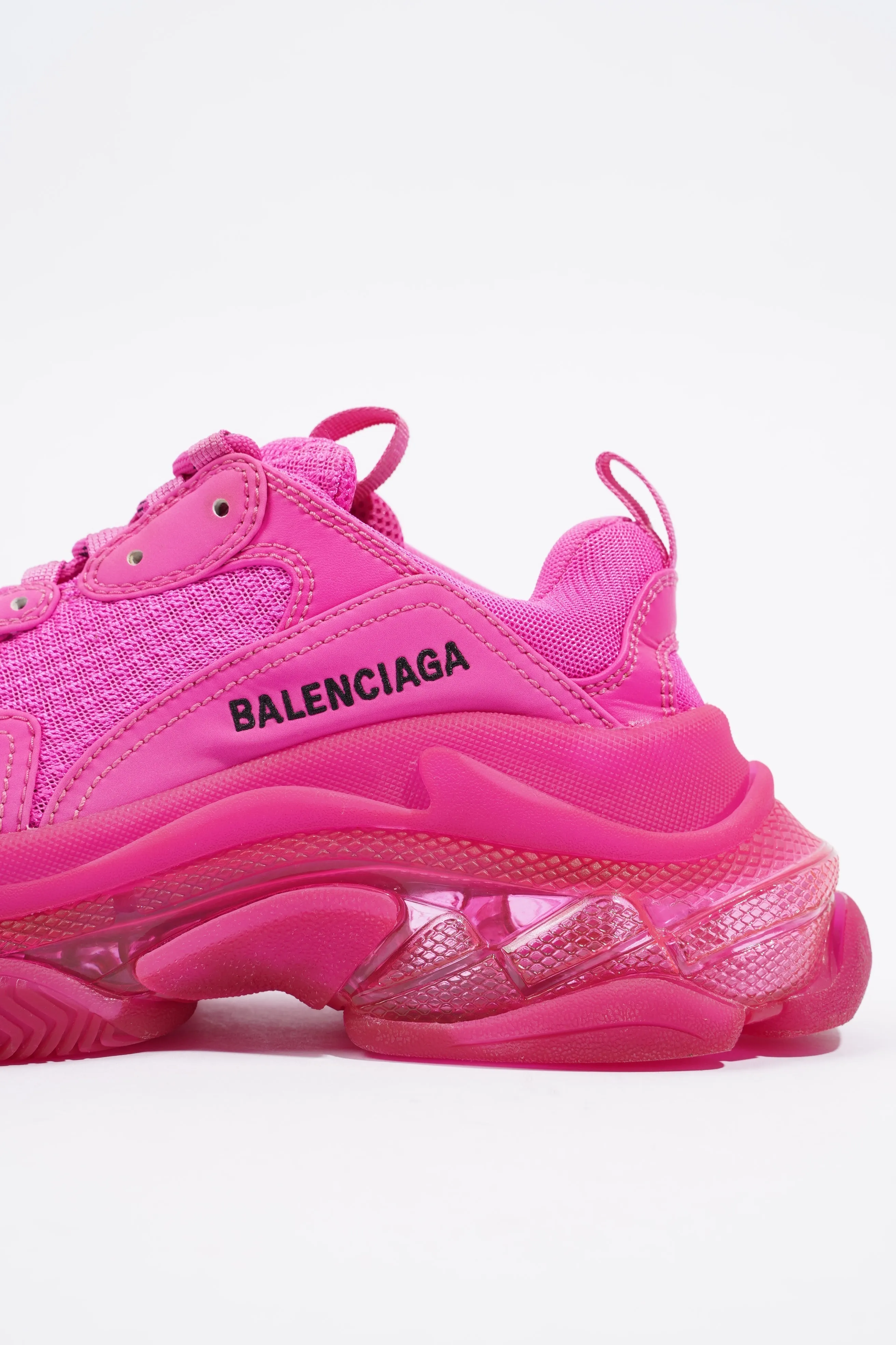 Balenciaga Triple S Pink / Clear Sole EU 37 / UK 4