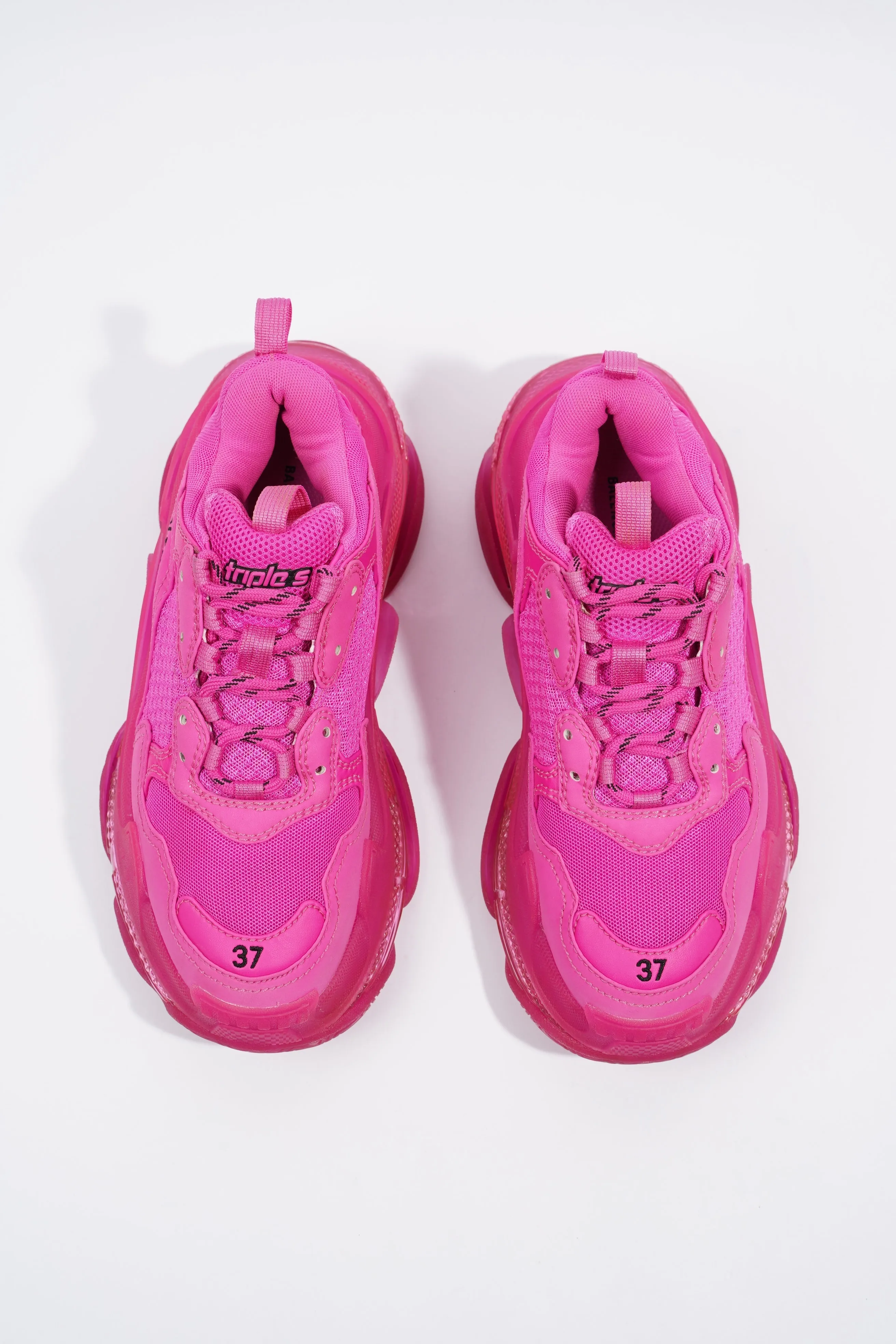 Balenciaga Triple S Pink / Clear Sole EU 37 / UK 4