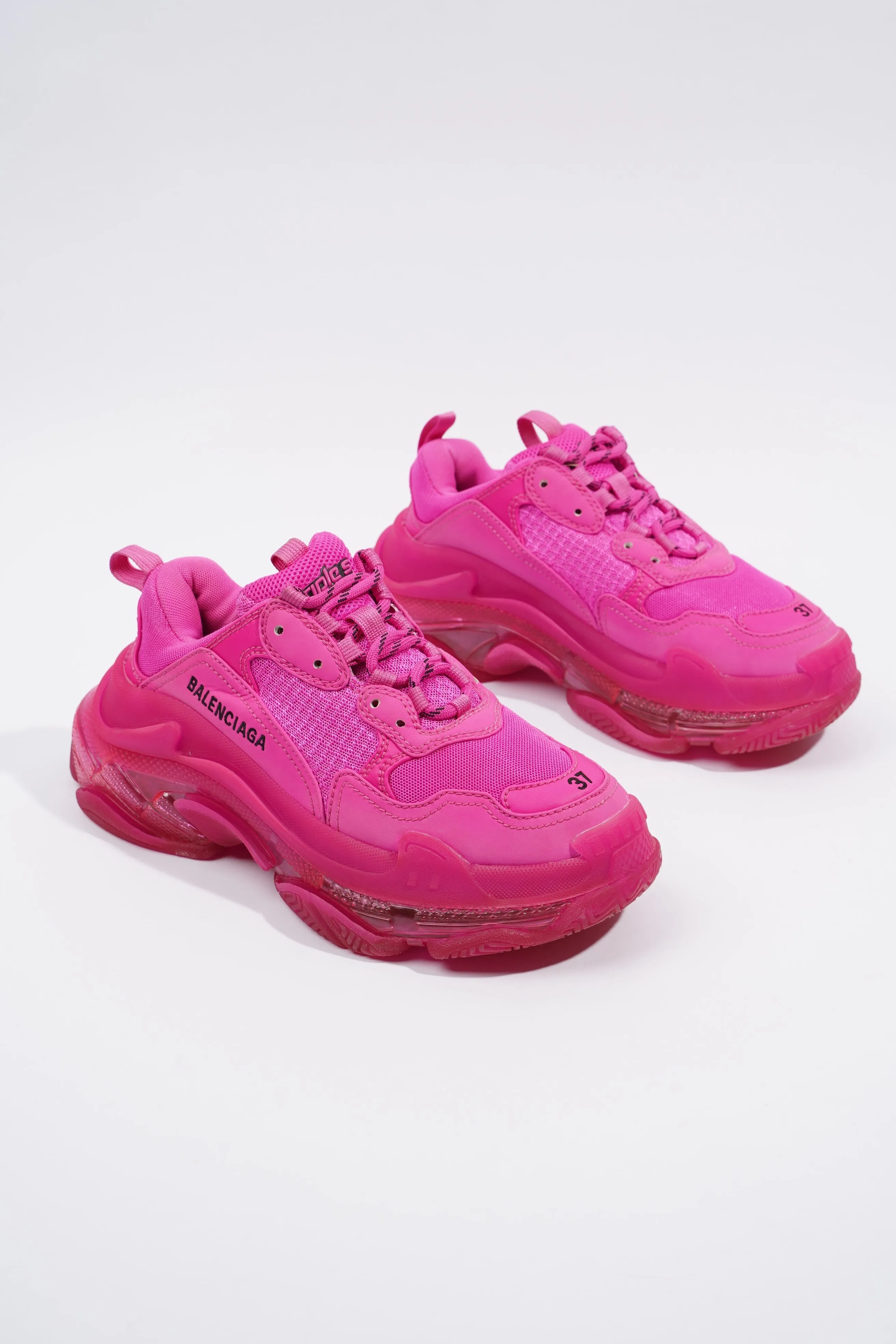 Balenciaga Triple S Pink / Clear Sole EU 37 / UK 4