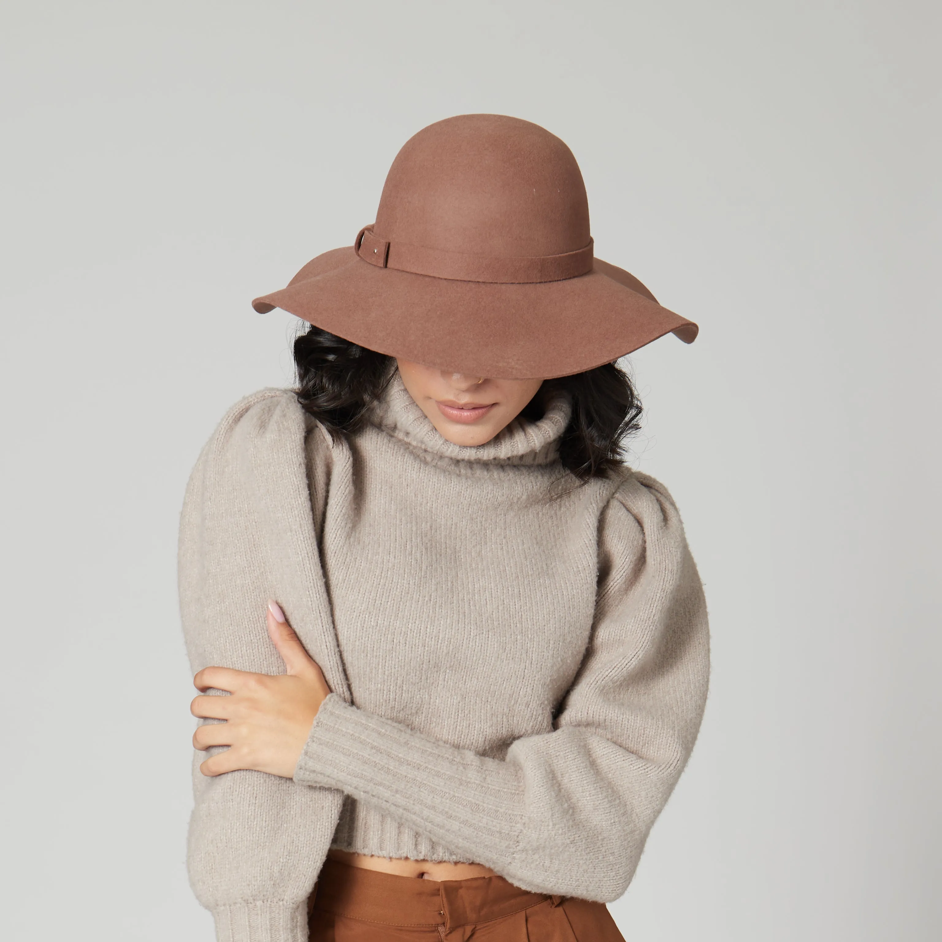 Beyond The Prairie - Women's Packable Floppy Hat with Felt Band