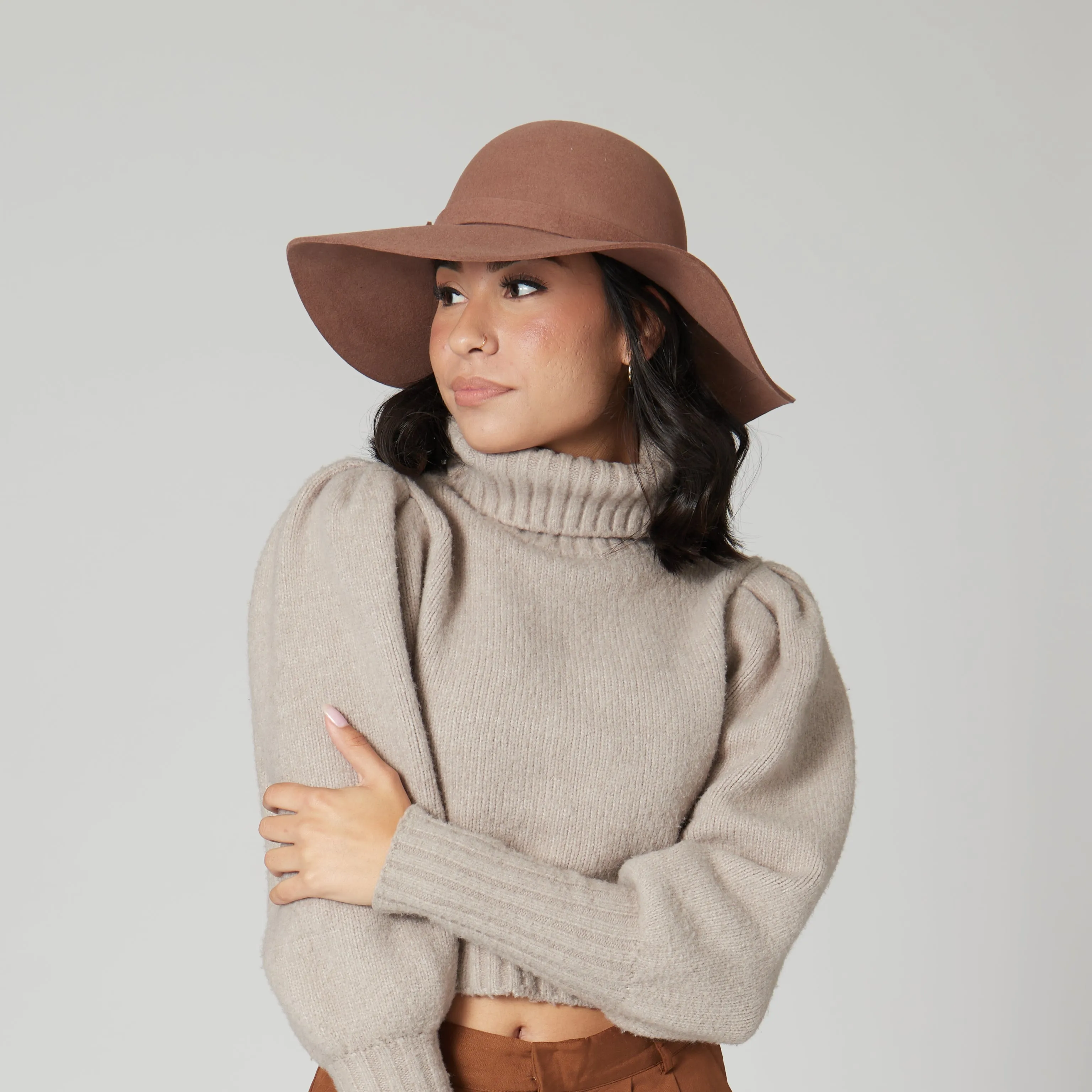 Beyond The Prairie - Women's Packable Floppy Hat with Felt Band