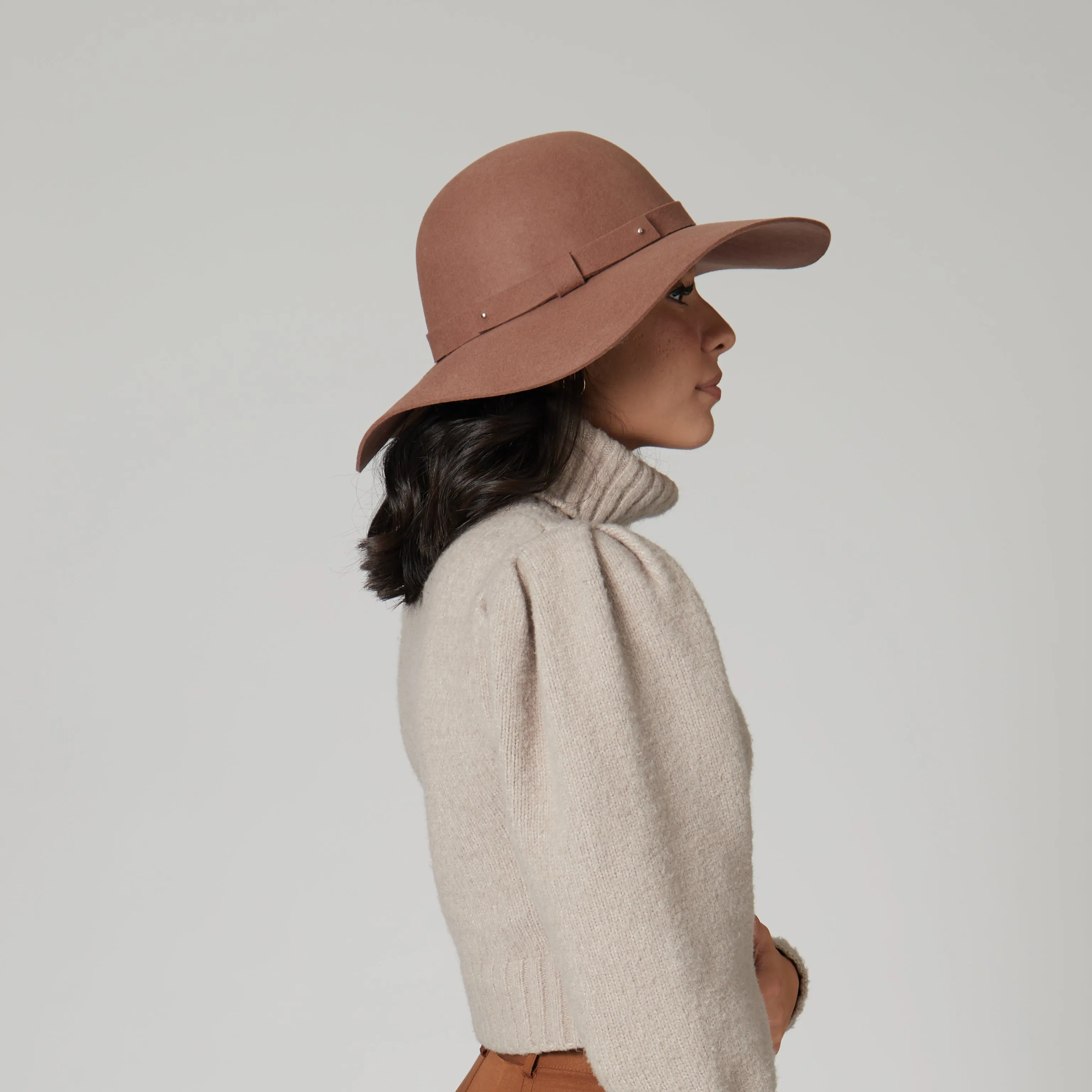 Beyond The Prairie - Women's Packable Floppy Hat with Felt Band