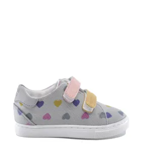 BONTON Multi Hearts Velcro Sneaker