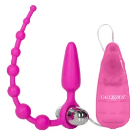 Booty Call Booty Double Dare Vibrating Anal Plug & Beads