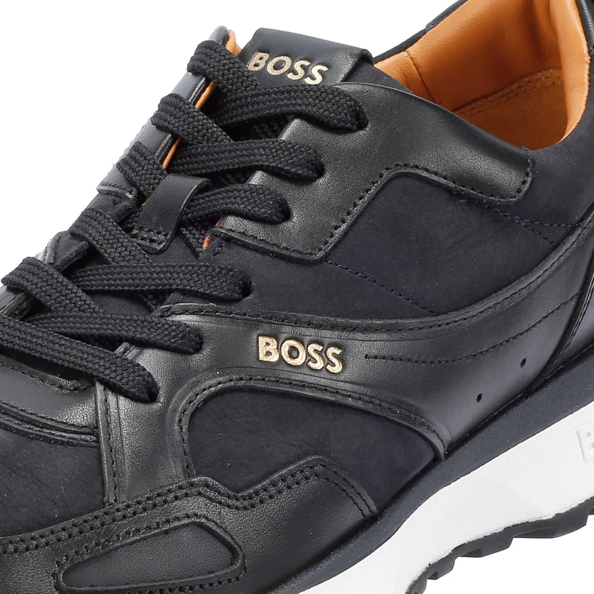 Boss Jonah Runn Men's Navy Trainers