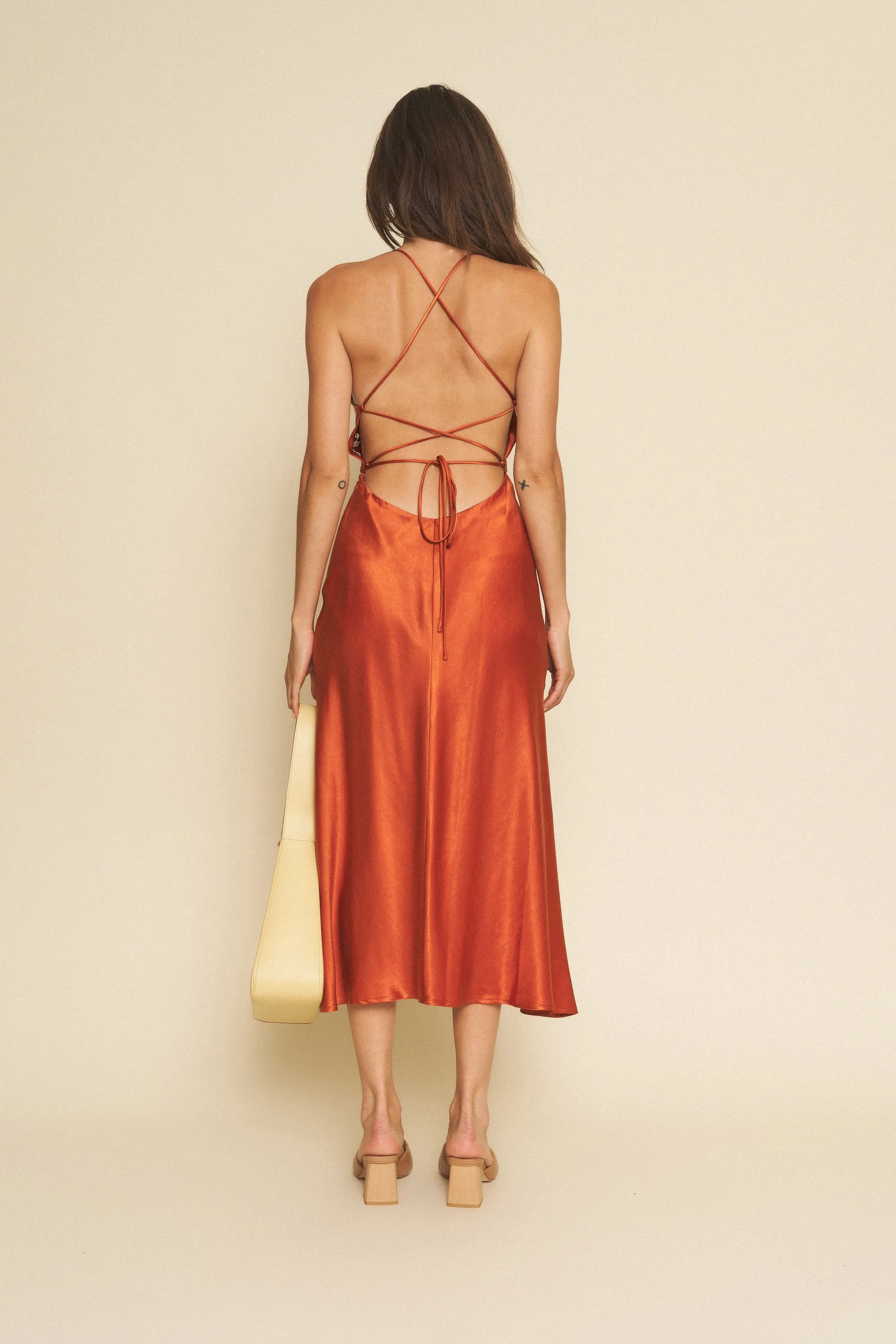 Camille Dress - Rust