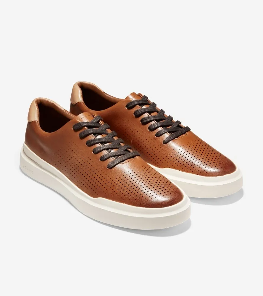 Cole Haan Men's GrandPro Rally Laser Cut - British Tan/Ivory