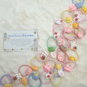 Cute Cartoon Hair Ties