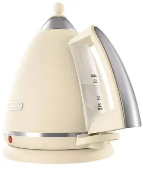 DeLonghi Argento Kettle | Flora Cream