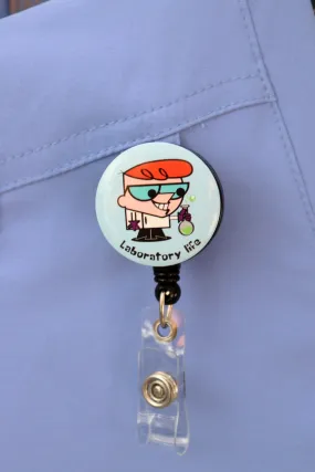 Dexter Laboratory Life ID Badge