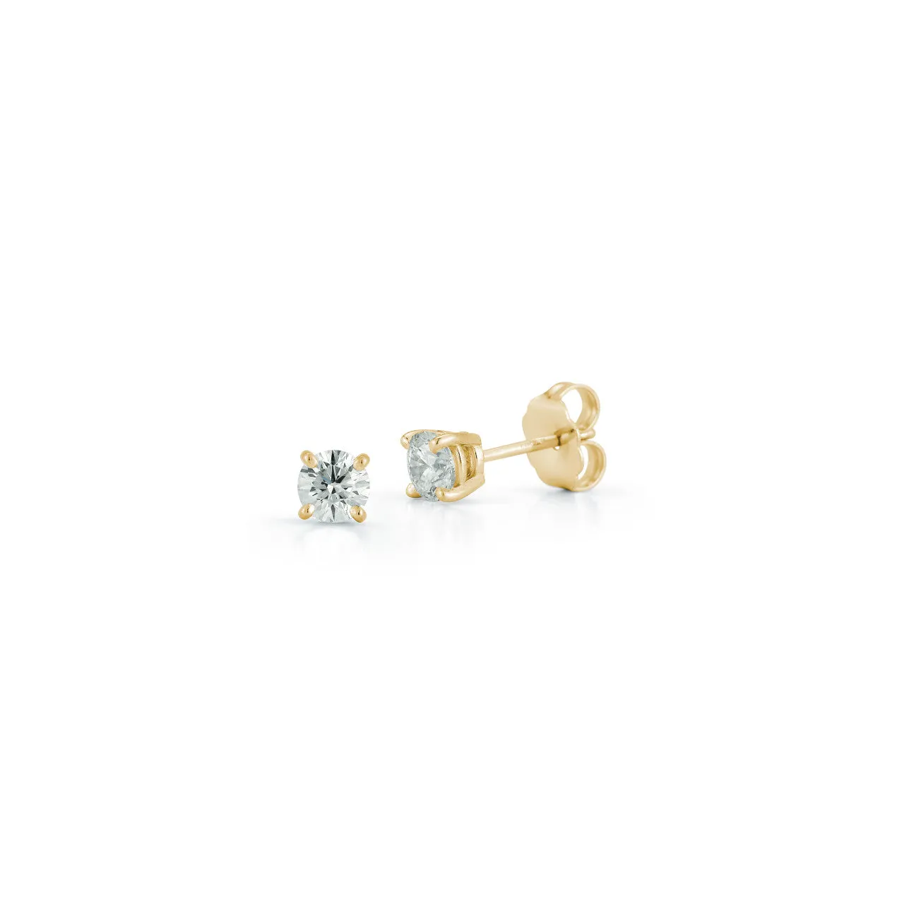 DRD Diamond Solitaire Studs 0.60 Ct. Total Weight