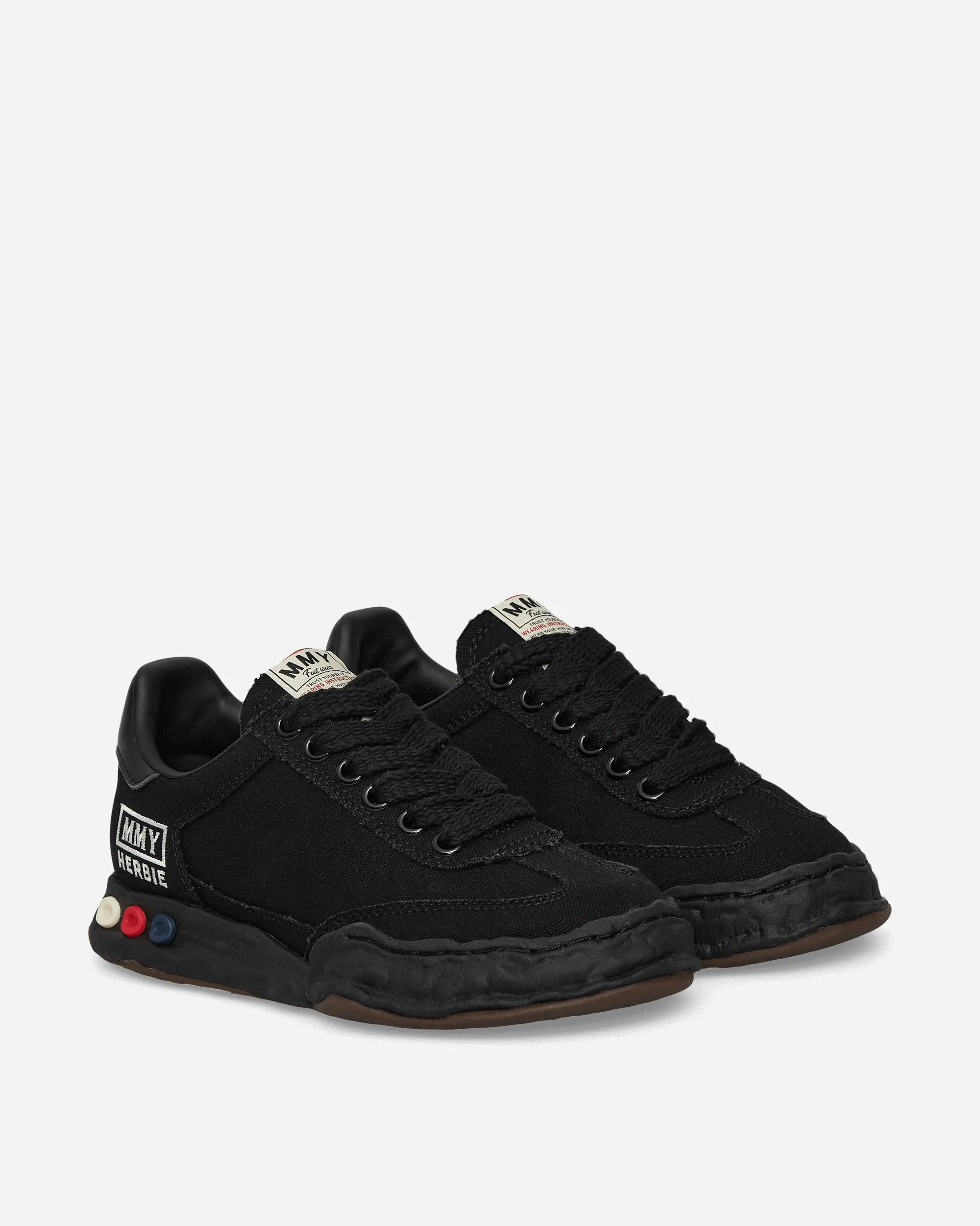 Herbie OG Sole Canvas Low Sneakers Black