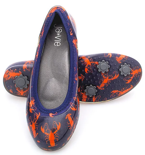 ja-vie lobster jelly flats shoes