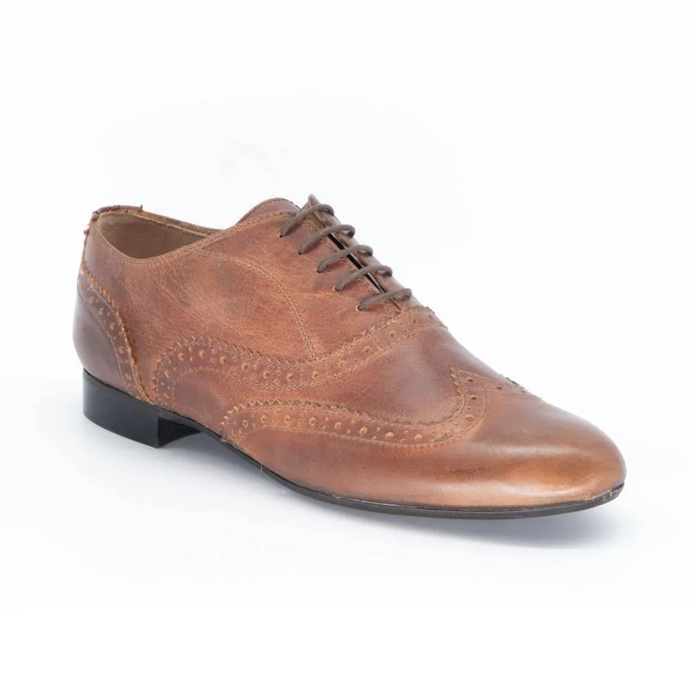 Lisa Conti Oxfords Leather Tan (8311)