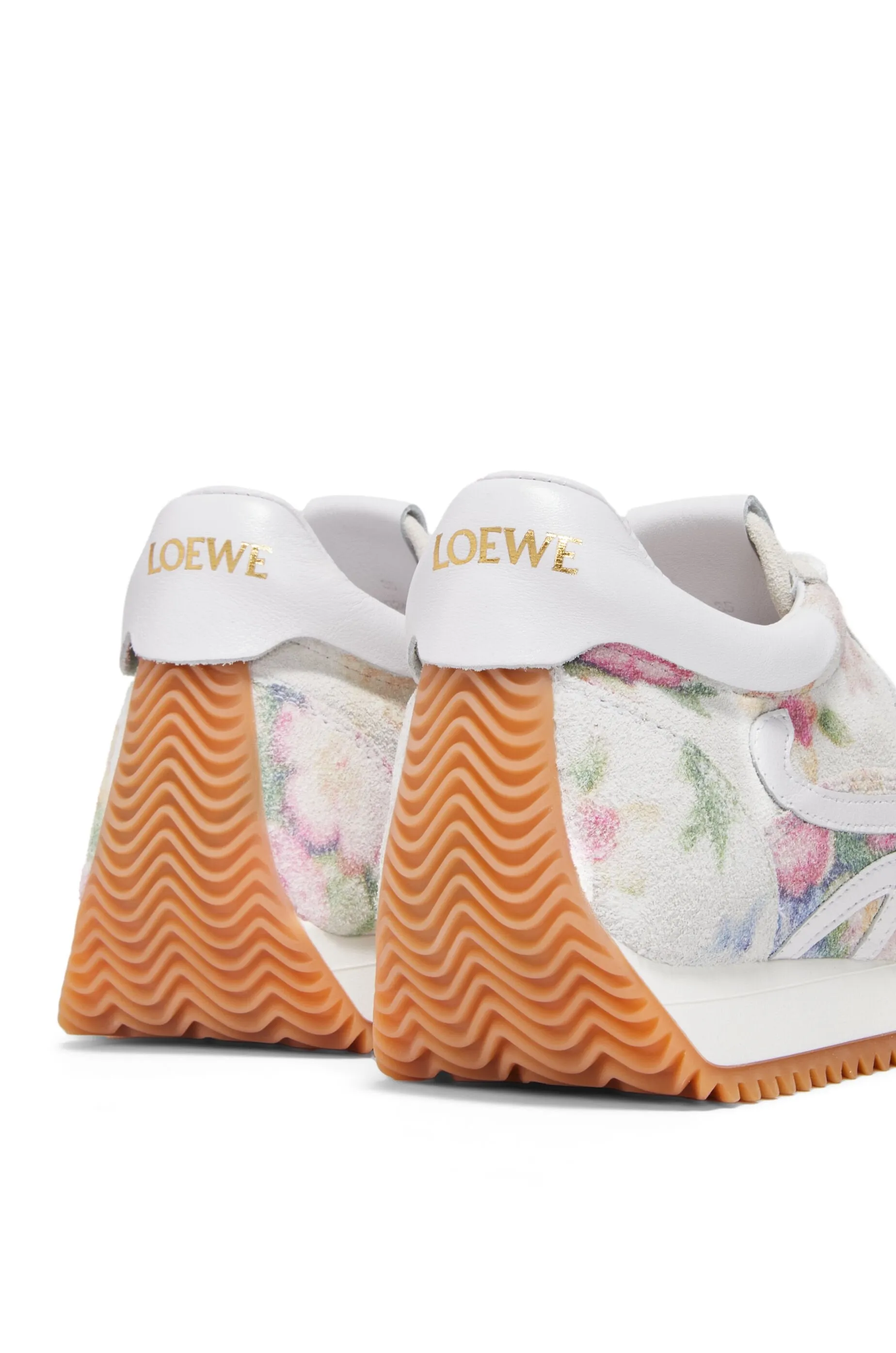 LLSR282X0 Flow runner floral print sneaker