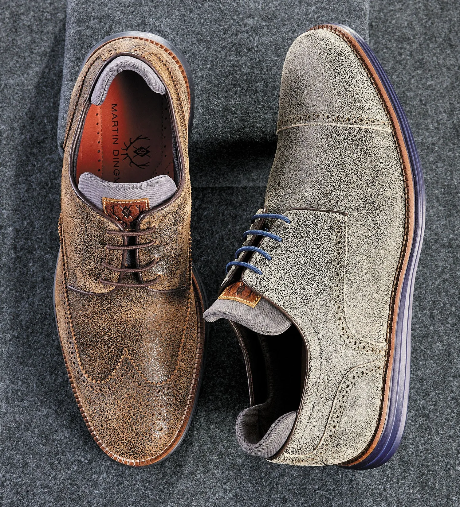 Martin Dingman Countryaire Wingtip Oxfords