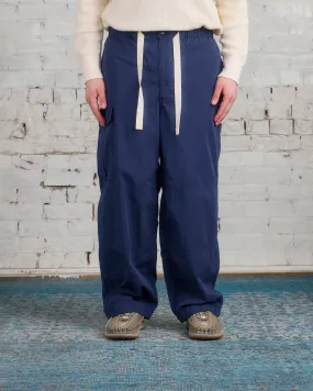 nanamica Broadcloth Single Cargo Easy Pant Navy