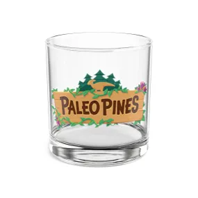 Retro Collectible Glass - Paleo Pines Logo