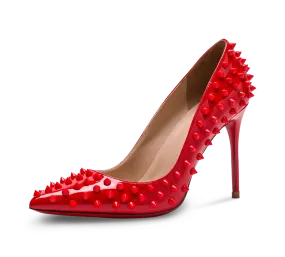 Spikes Red Sole High Heel Pumps