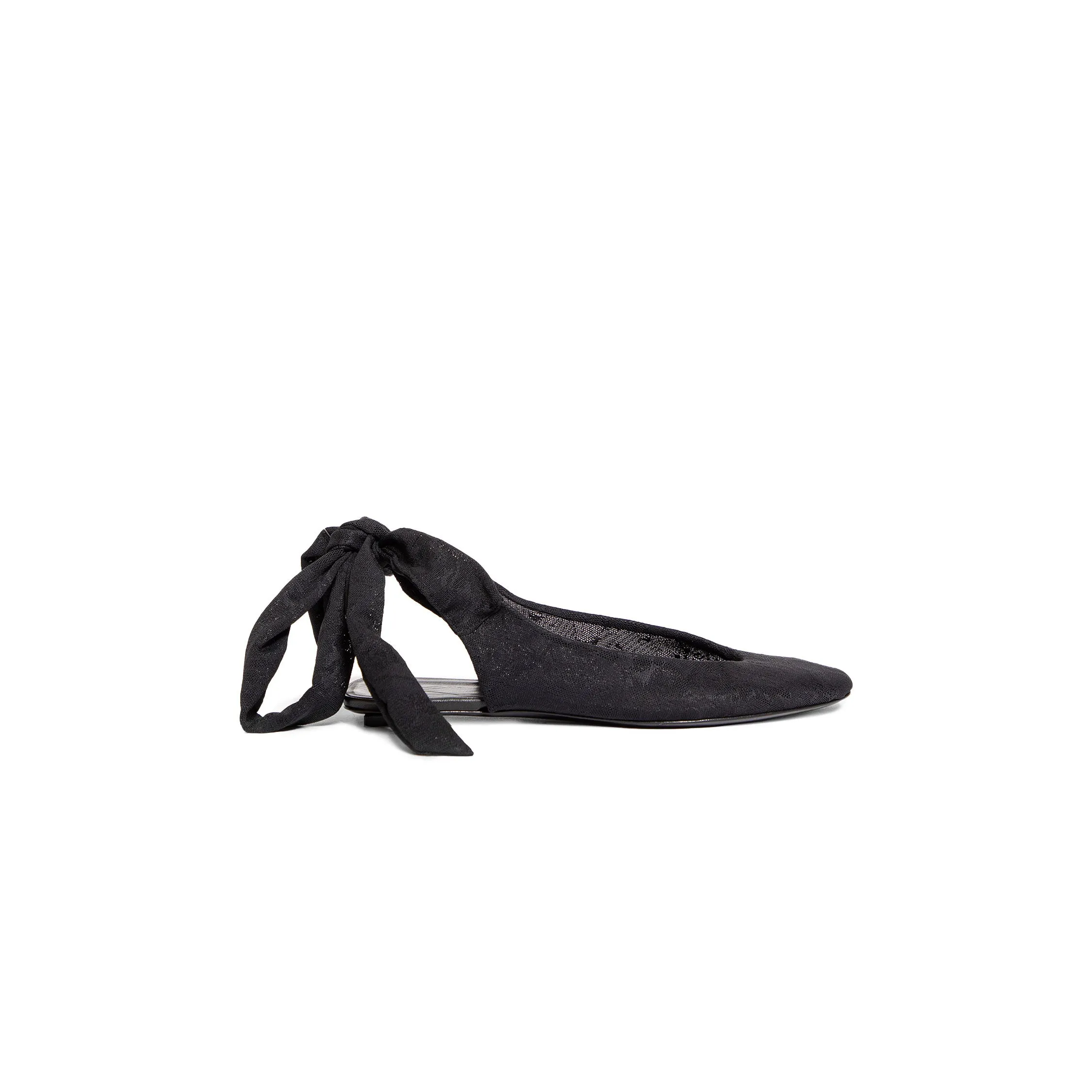 THE ATTICO WOMAN BLACK FLATS