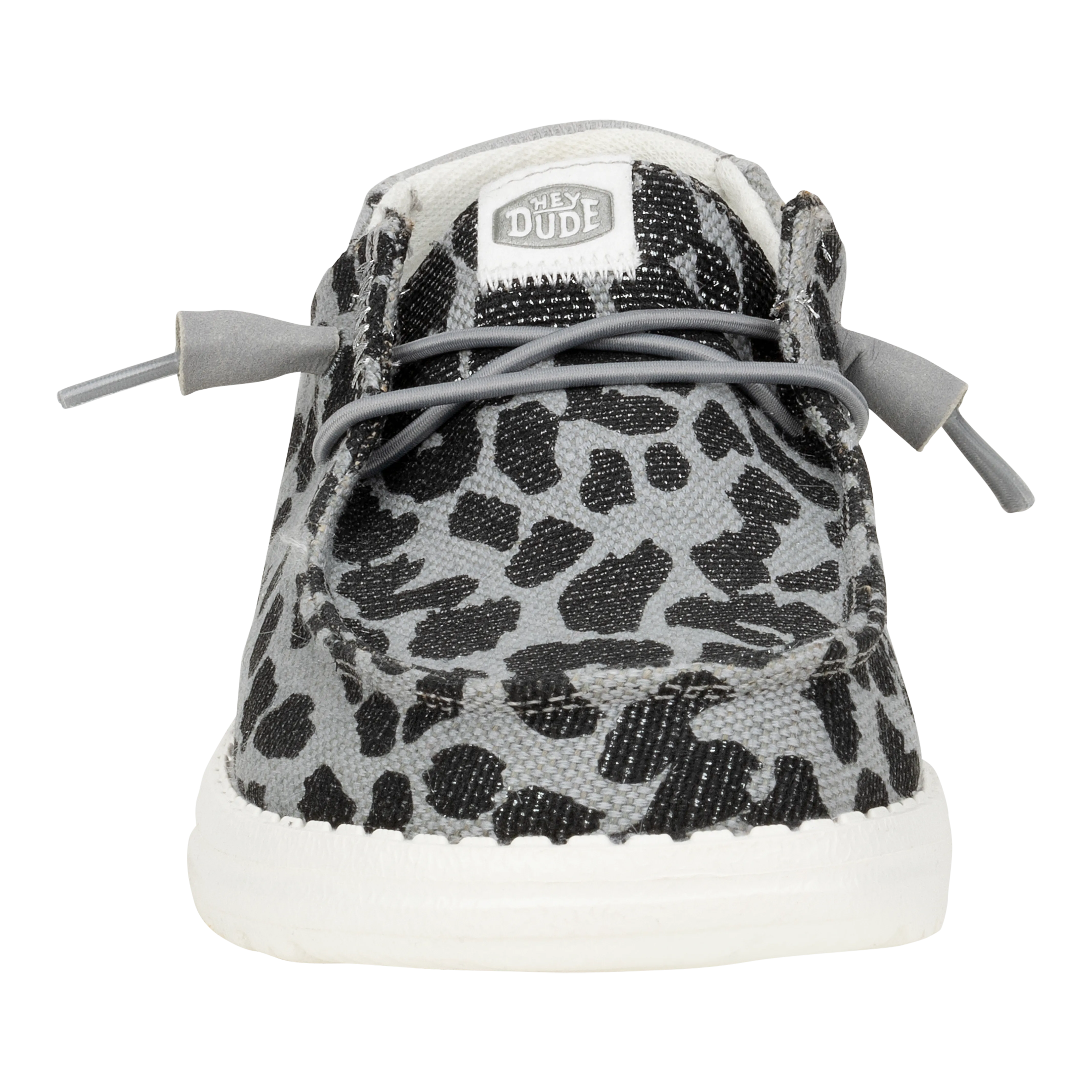 Wendy Leopard Sparkle  - Black/Grey