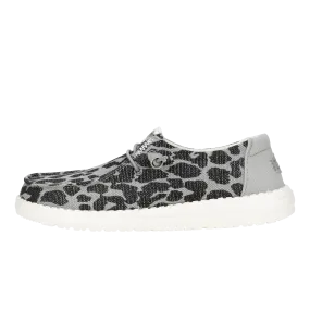 Wendy Leopard Sparkle  - Black/Grey