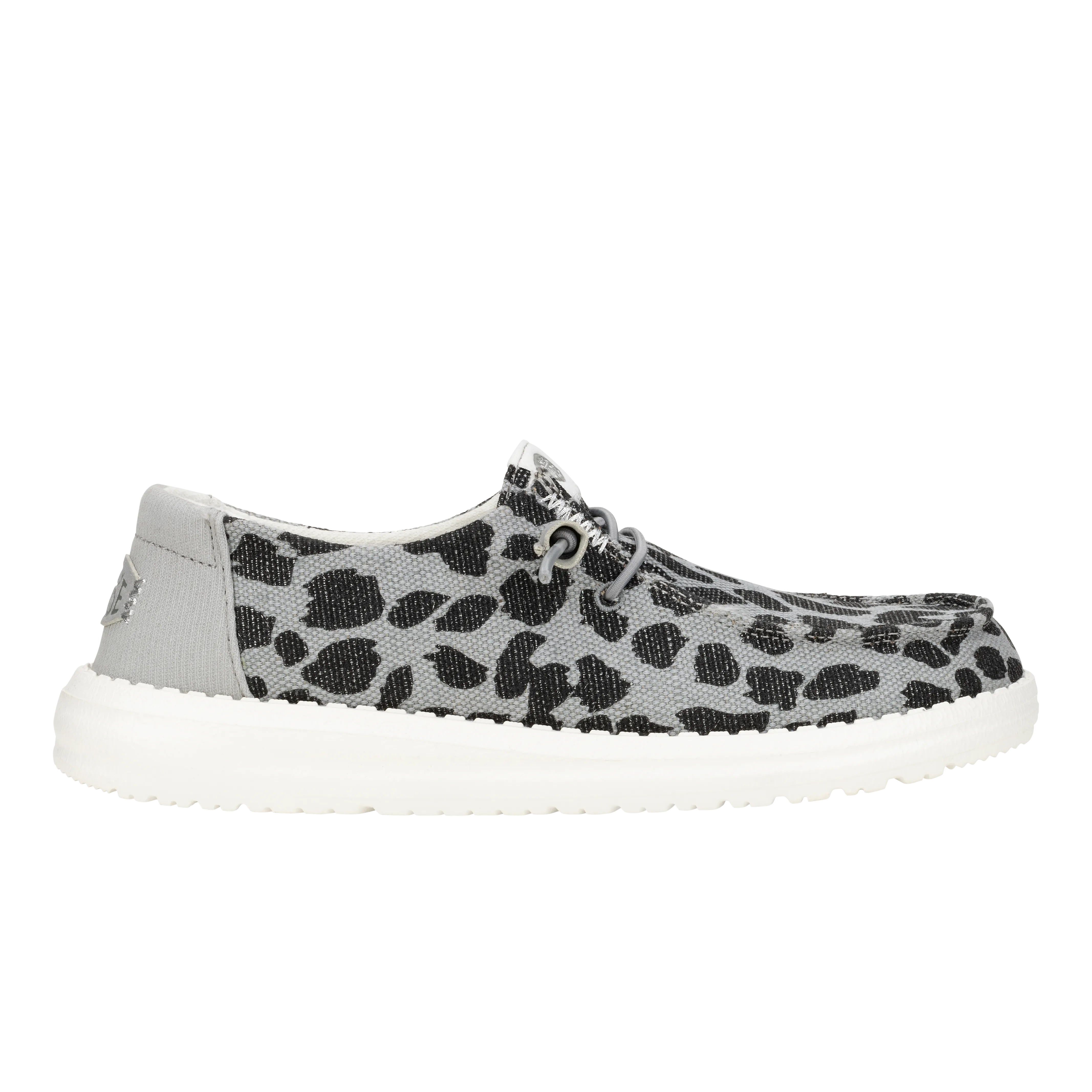 Wendy Leopard Sparkle  - Black/Grey